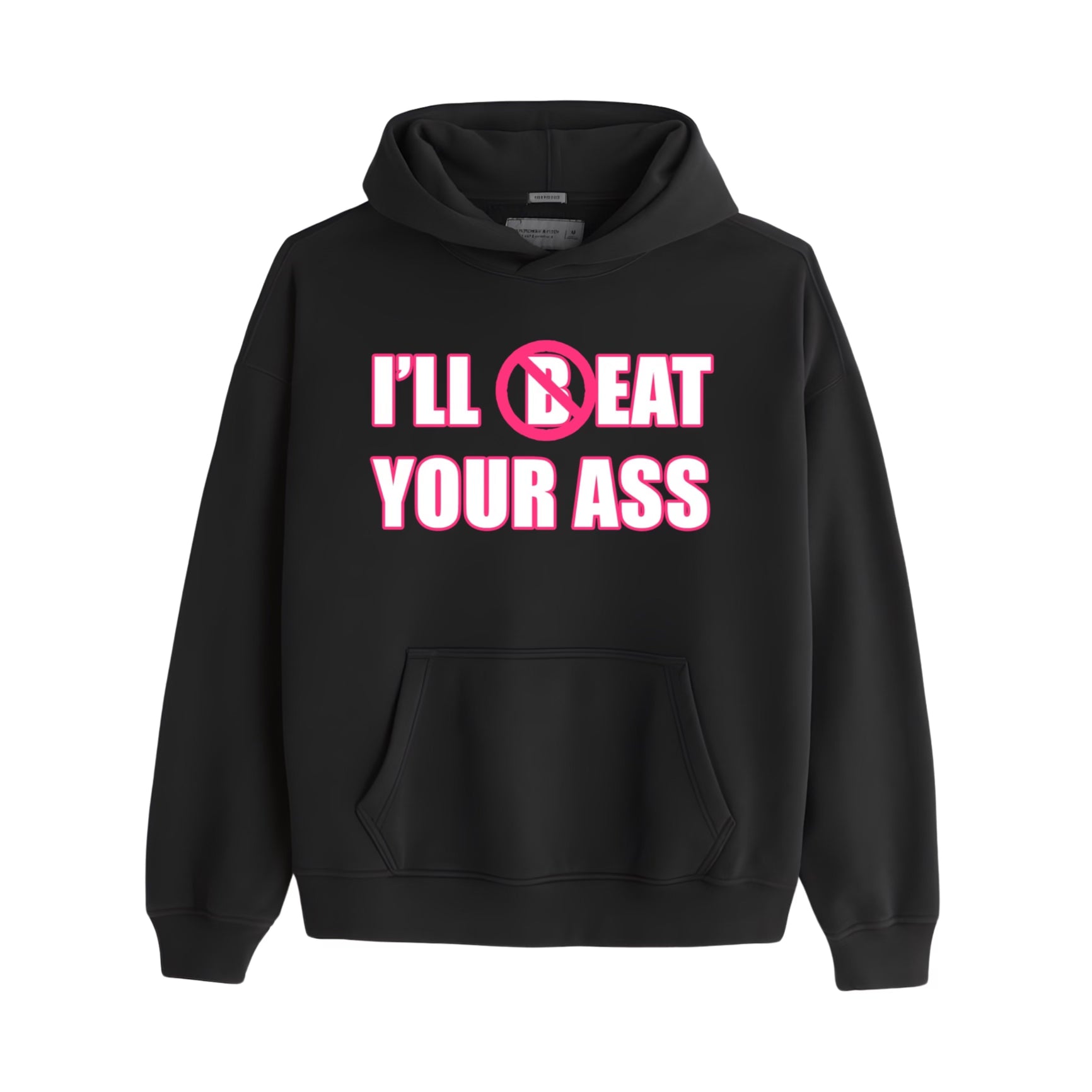 EAT ASS Black Hoodie